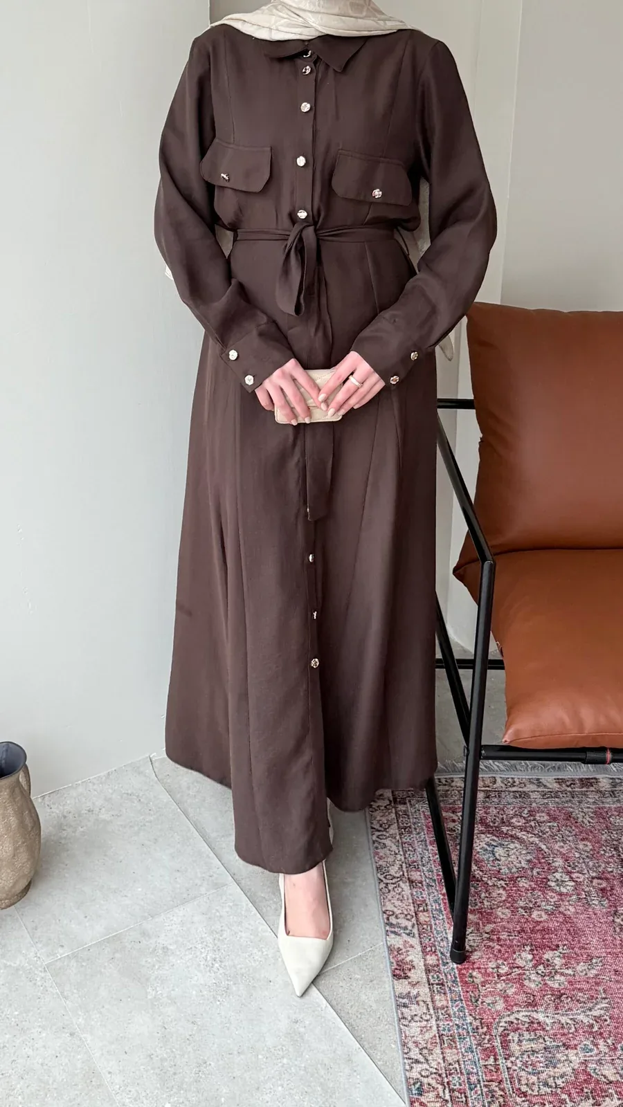 Serra Elbise – Kahve, görsel 6