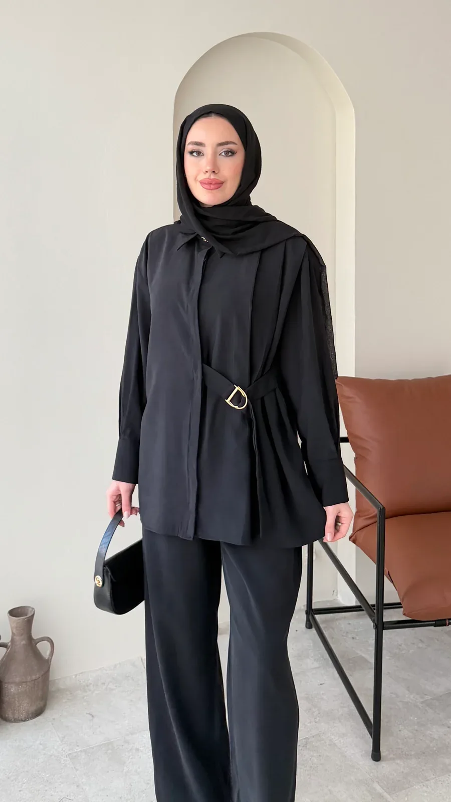 Rasha Modal Takım – Siyah, görsel 4