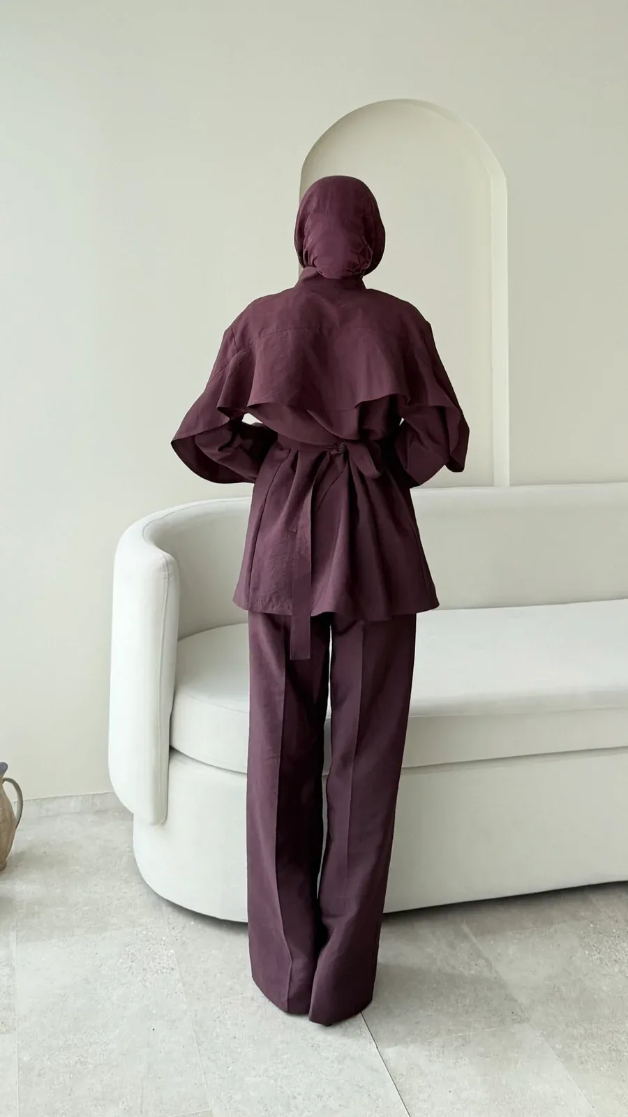 Hare Taşlı Takım – Mürdüm, görsel 3