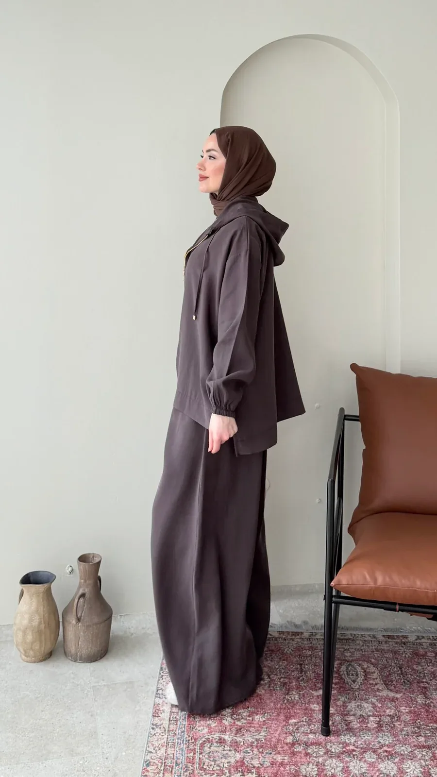 Tulya Tensel Takım – Kahverengi, görsel 2