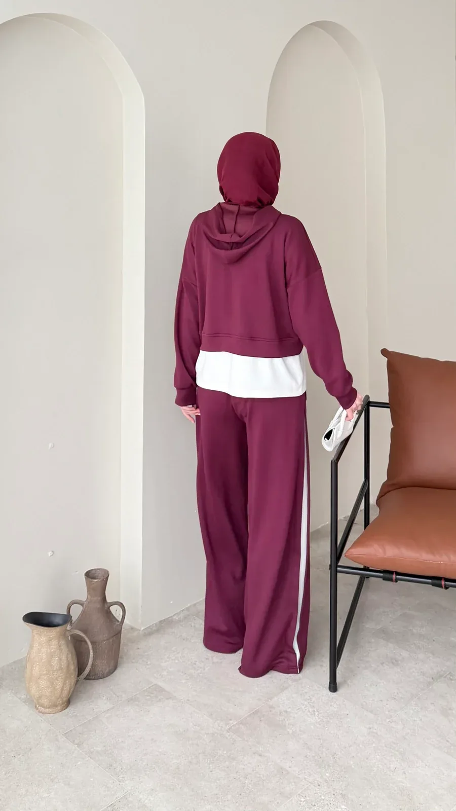 Orj. Geçişli Oyşo Takım – Bordo, görsel 3