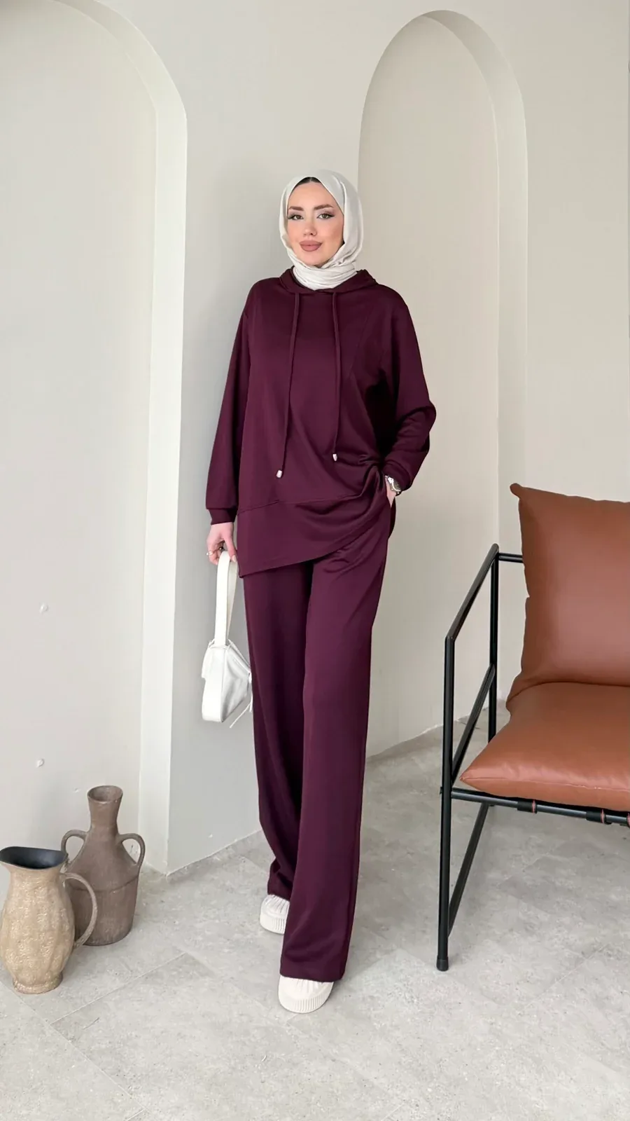 Renna Oyşo Takım – Bordo, görsel 1