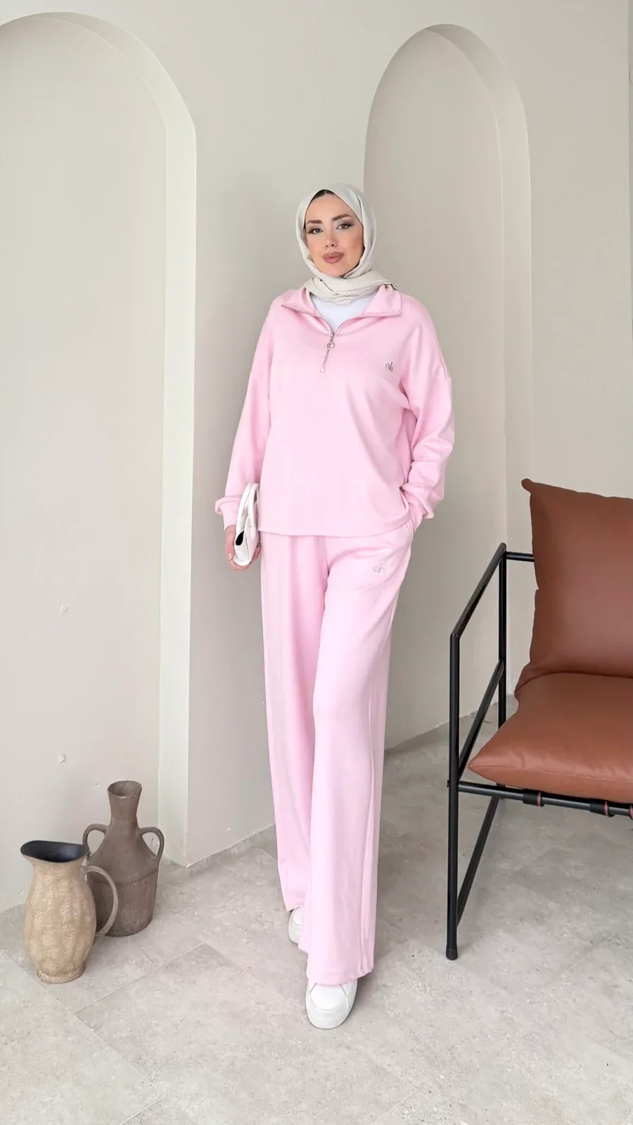 Orj. Oyşo Takım – Pembe, görsel 1