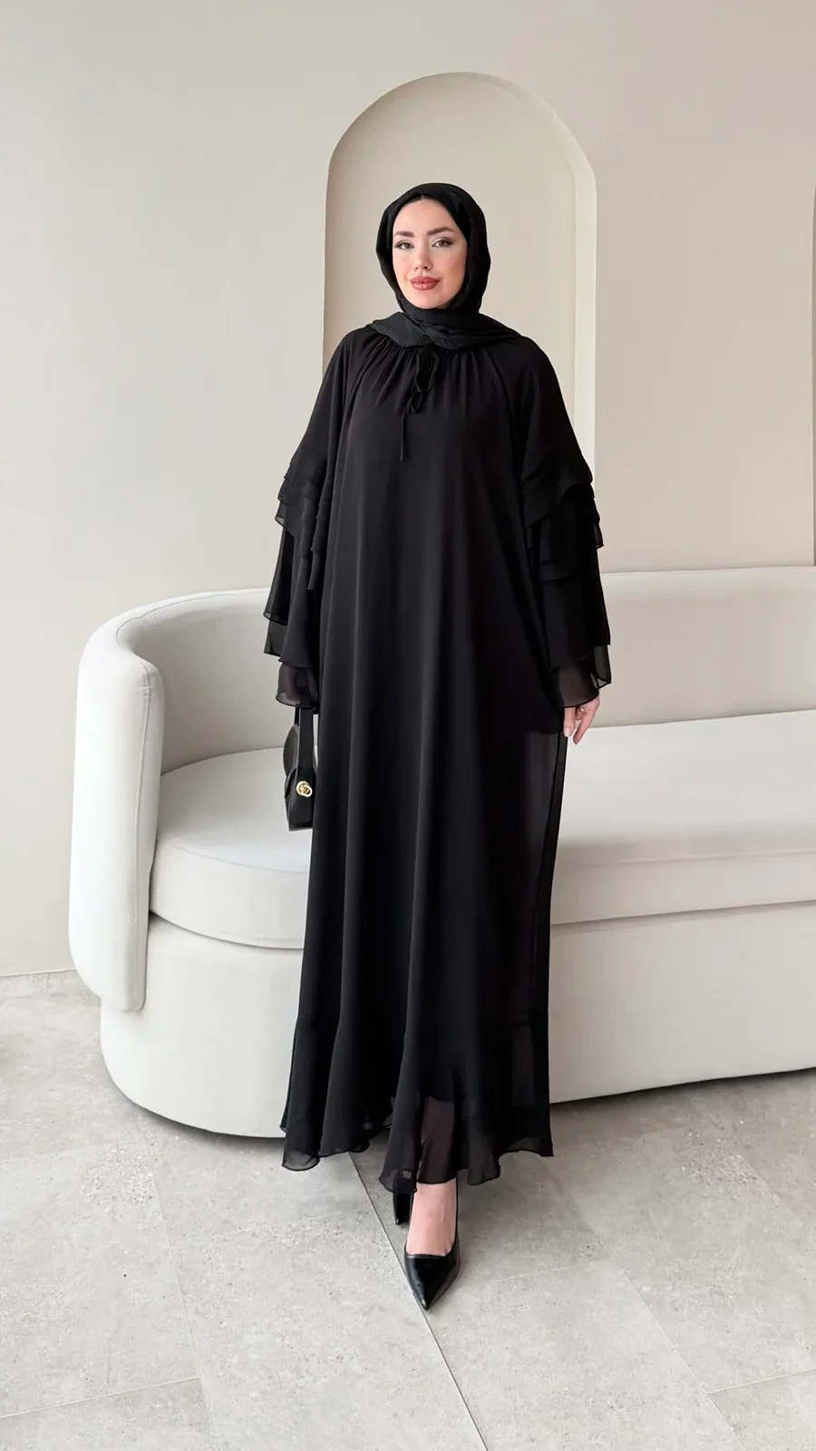 Ferih Elbise – Siyah, görsel 2