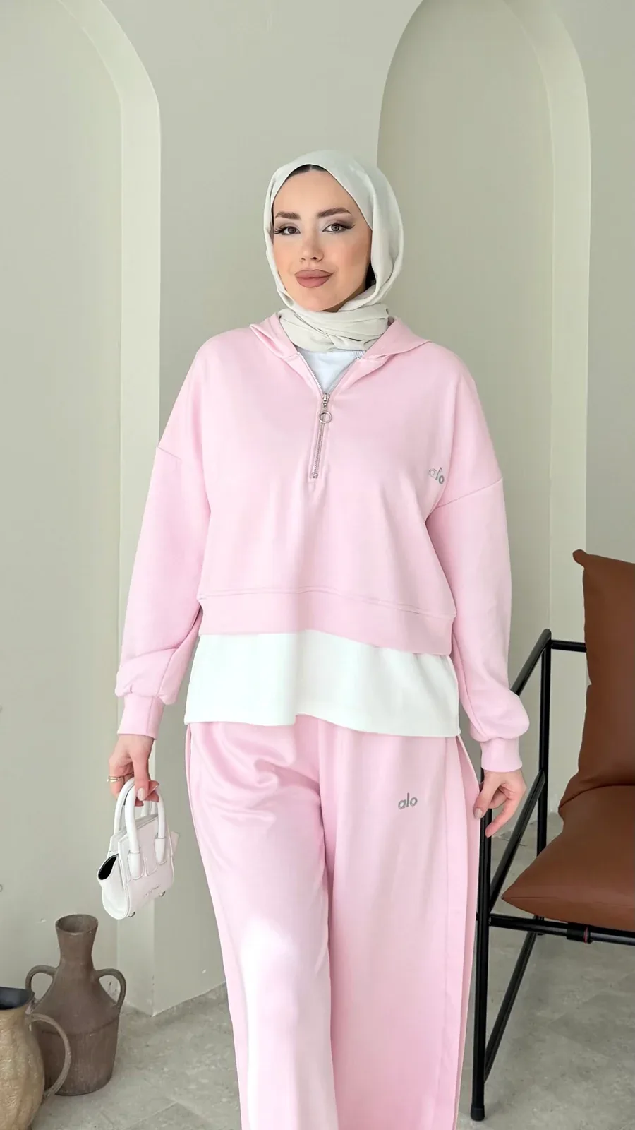 Orj. Geçişli Oyşo Takım – Pembe, görsel 4