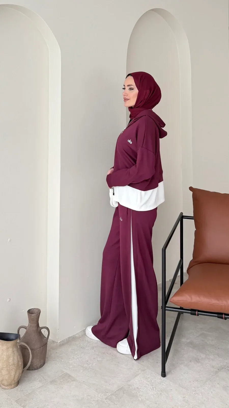 Orj. Geçişli Oyşo Takım – Bordo, görsel 2