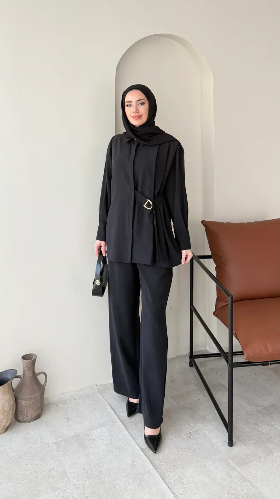 Rasha Modal Takım – Siyah, görsel 1