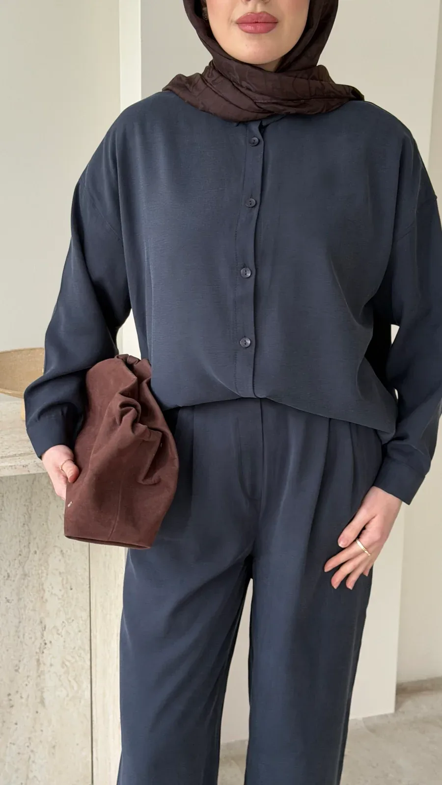 Cosy Tensel Takım – Lacivert, görsel 5
