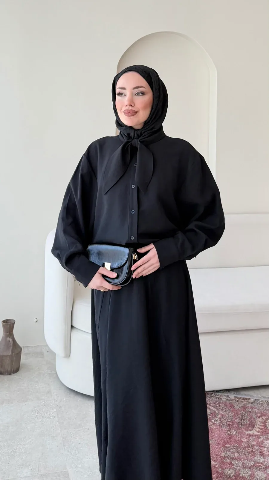 Vela Modal Takım – Siyah, görsel 2