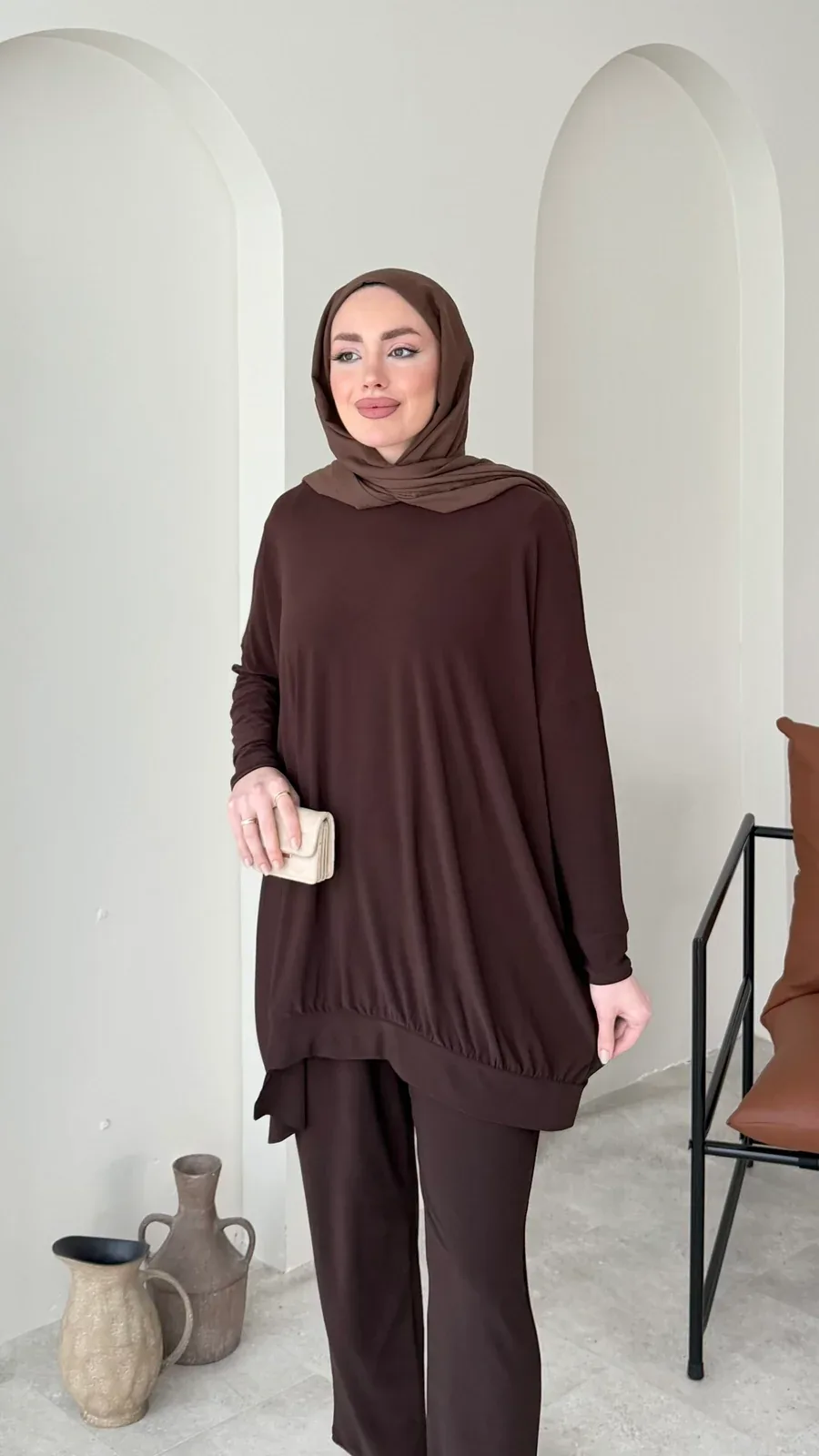 Mina Candy Takım – Kahve, görsel 4