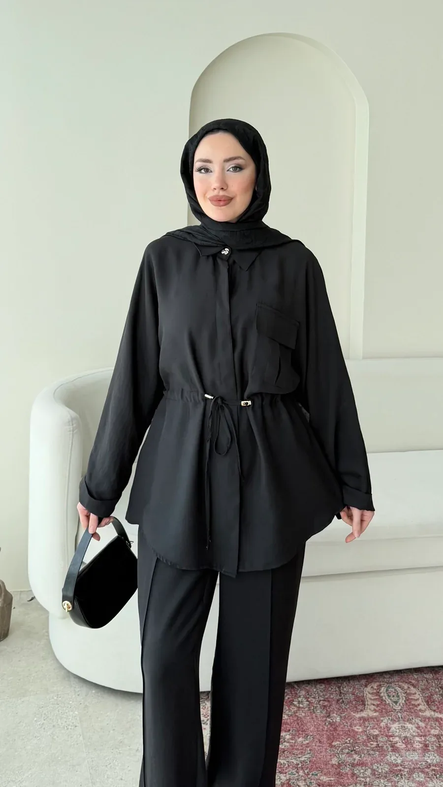 Sena Modal Takım – Siyah, görsel 4