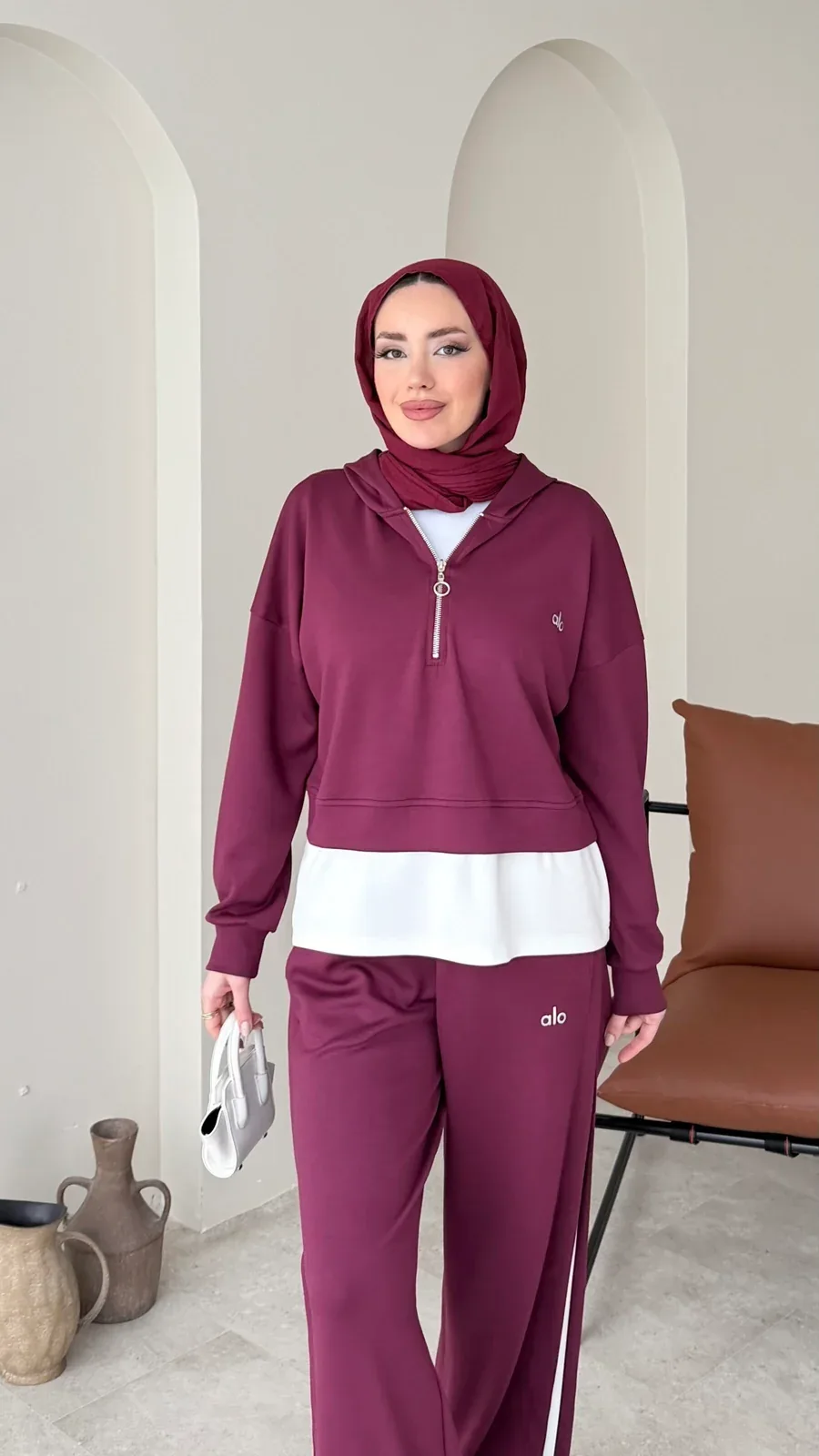 Orj. Geçişli Oyşo Takım – Bordo, görsel 4