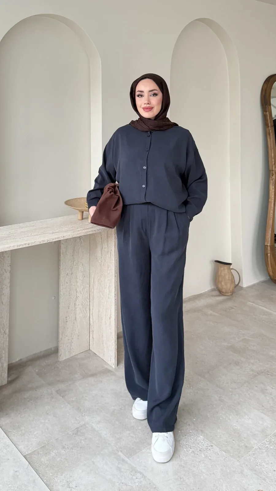 Cosy Tensel Takım – Lacivert, görsel 1