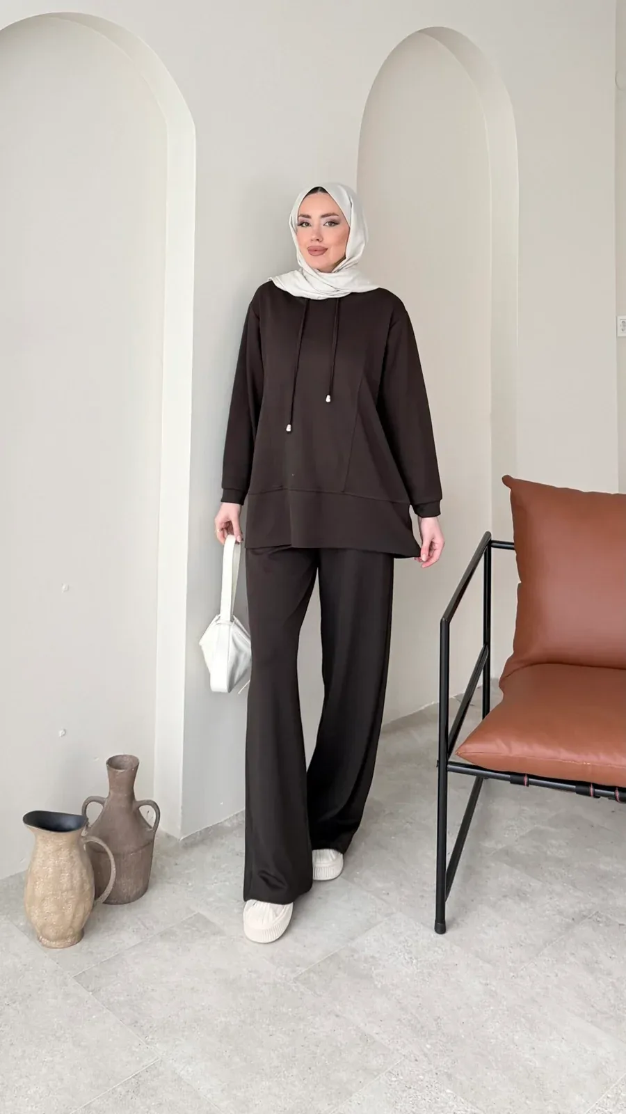 Renna Oyşo Takım – Kahve, görsel 1