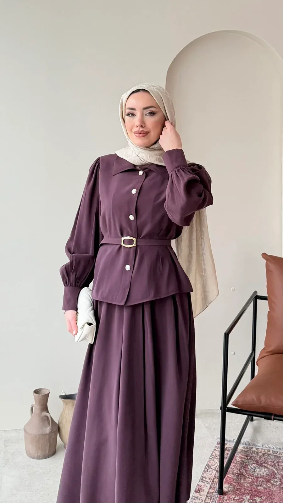 Naia Kemerli Takım – Mürdüm, görsel 4