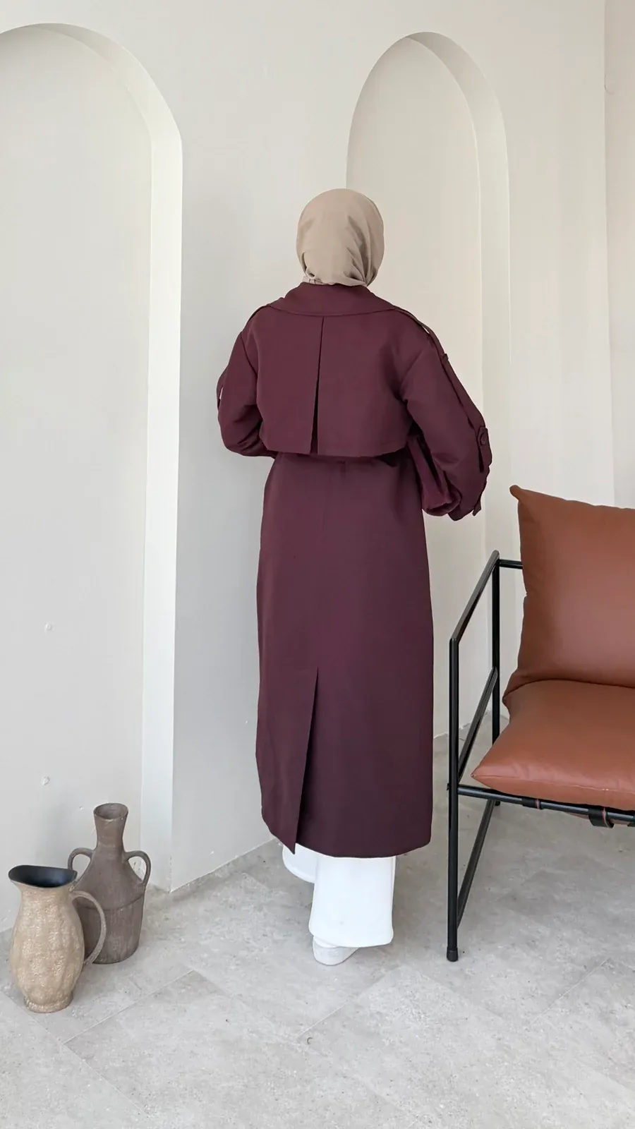 Kığıl Trenç – Bordo, görsel 4