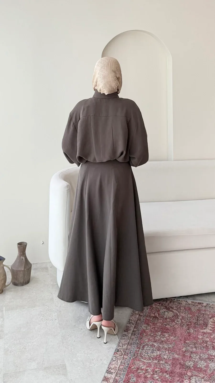 Vela Modal Takım – Kahve, görsel 7