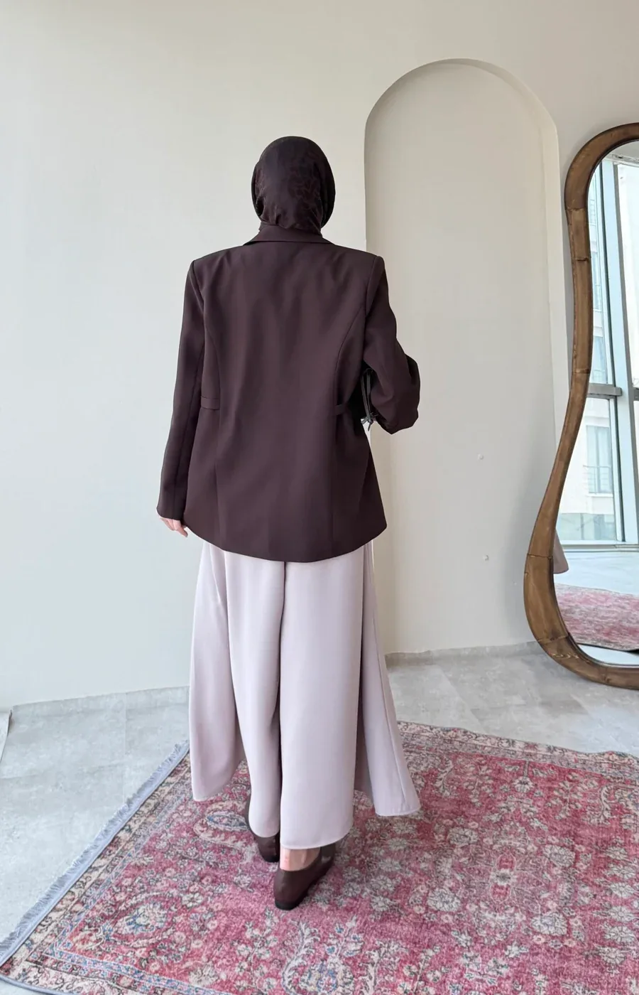 Lisa Blazer Ceket – Acı Kahve, görsel 4