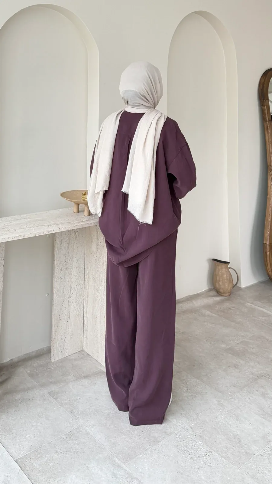 Cosy Tensel Takım – Bordo, görsel 3