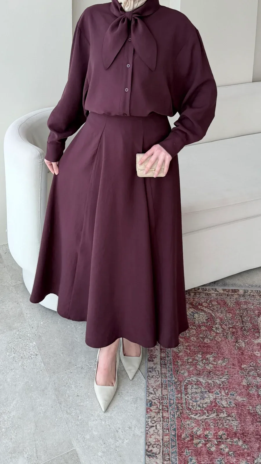 Vela Modal Takım – Mürdüm, görsel 3