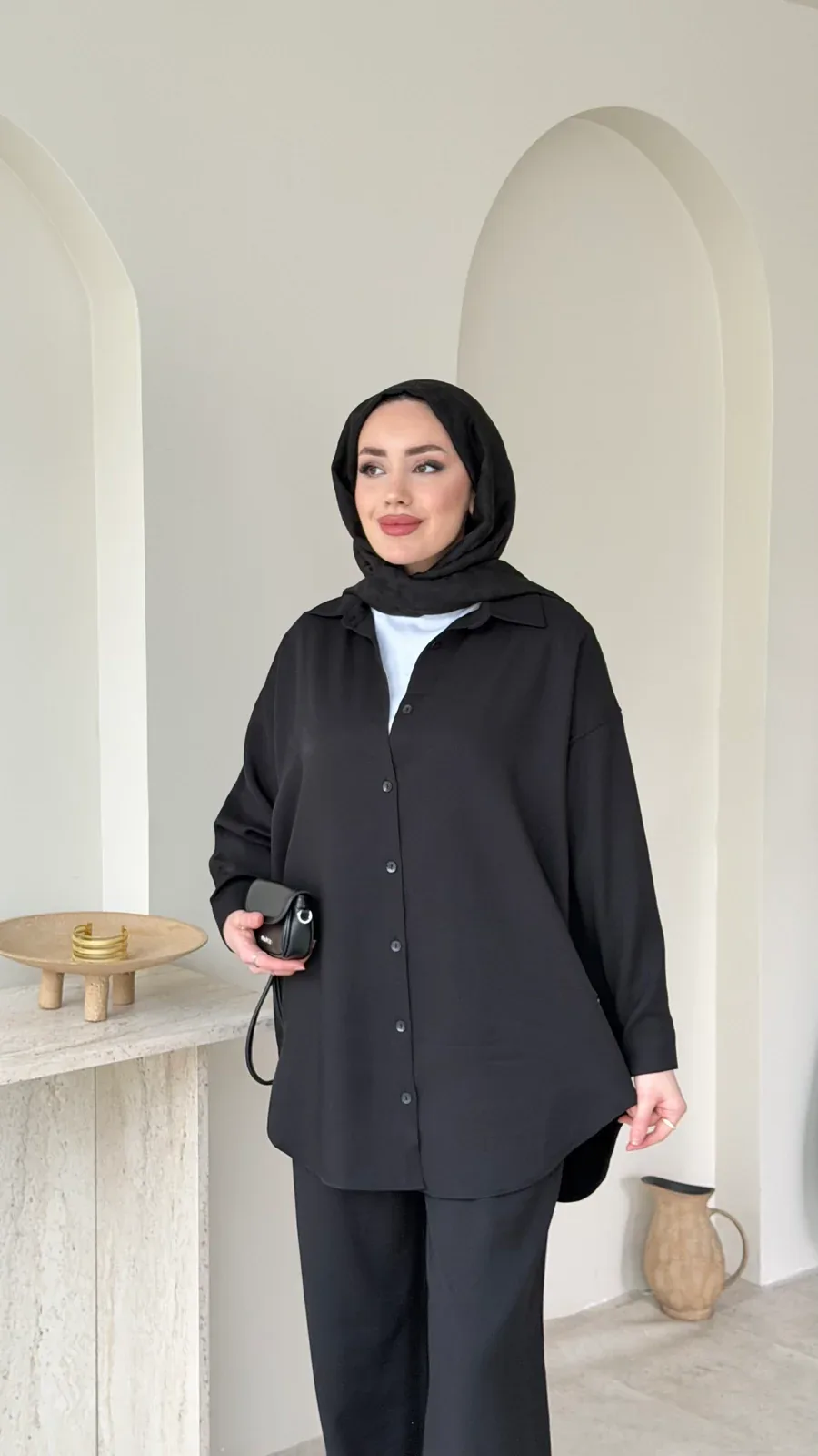 Cosy Tensel Takım – Siyah, görsel 4