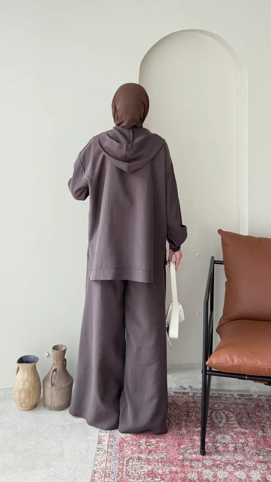Tulya Tensel Takım – Kahverengi, görsel 3