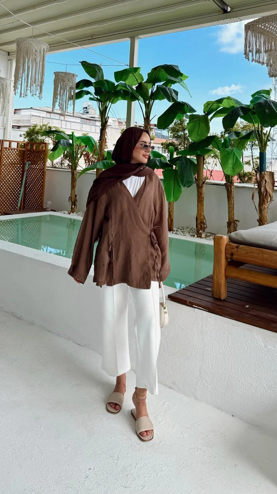Luma Kimono – Kahverengi, görsel 6