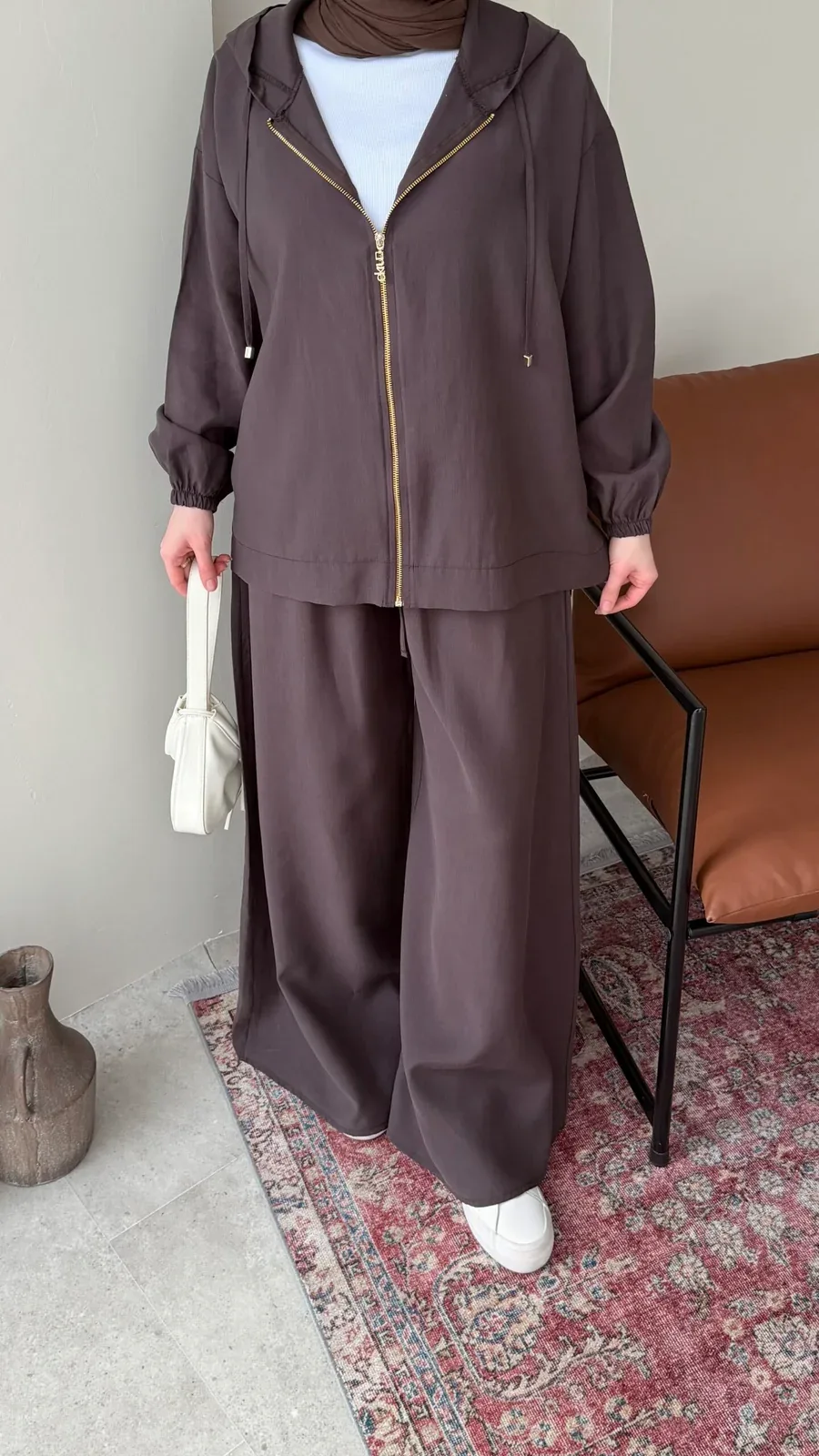 Tulya Tensel Takım – Kahverengi, görsel 6