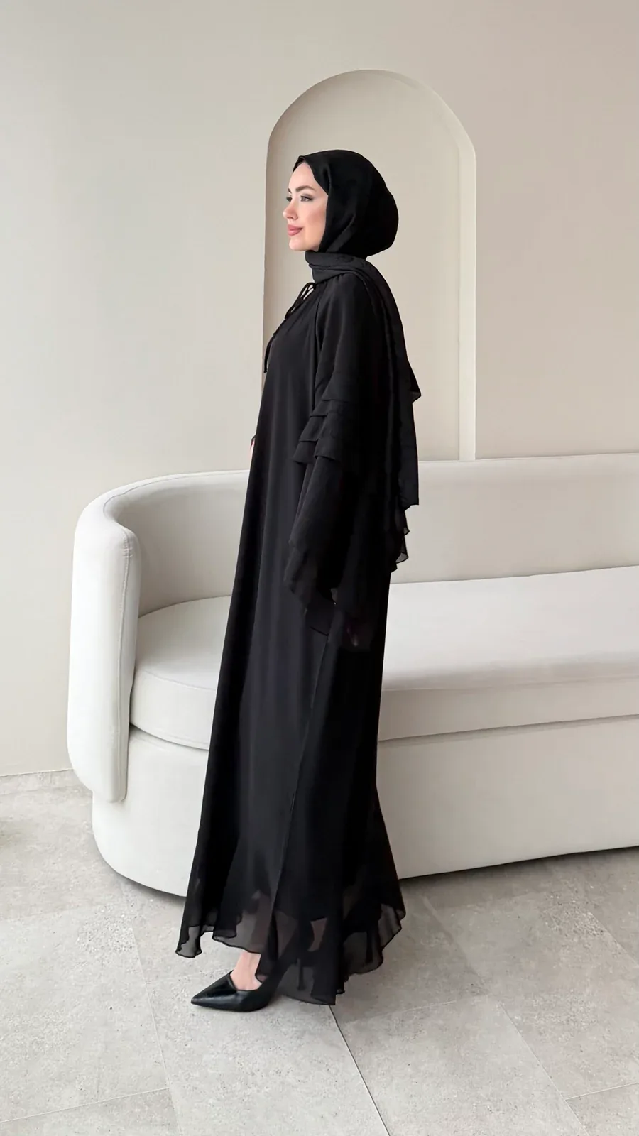 Ferih Elbise – Siyah, görsel 7