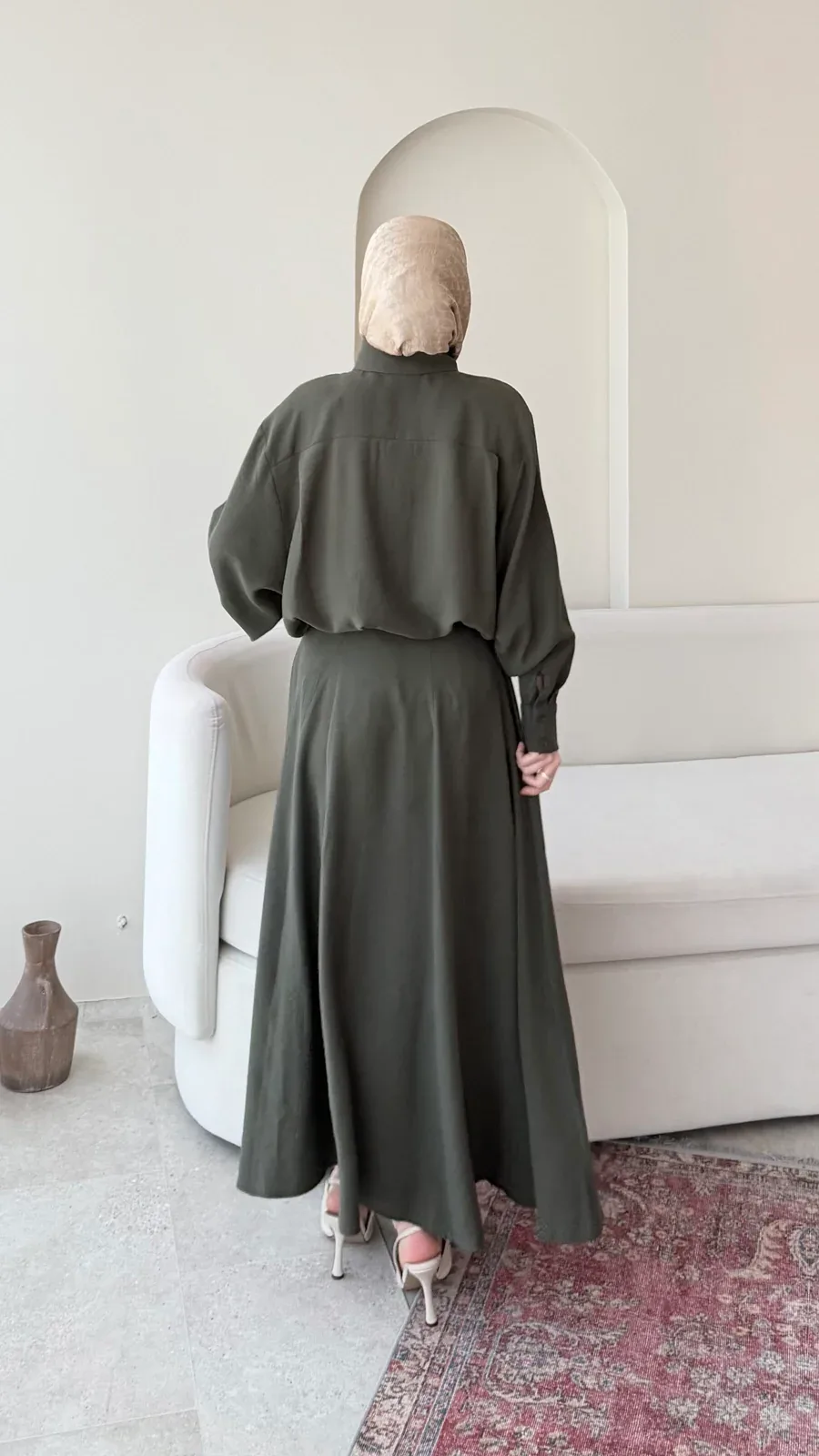Vela Modal Takım – Haki, görsel 6