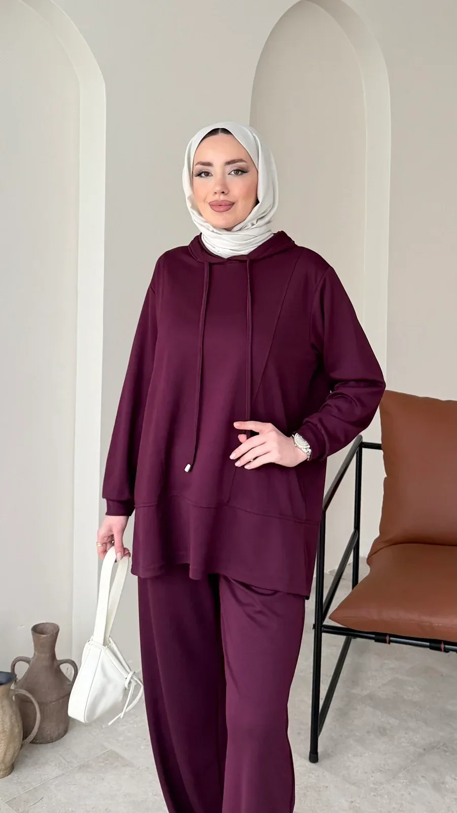 Renna Oyşo Takım – Bordo, görsel 4