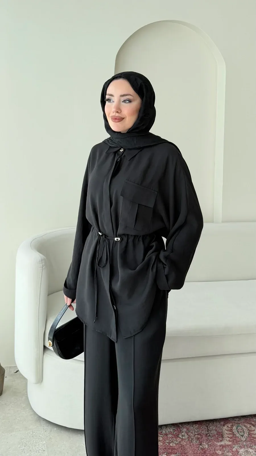 Sena Modal Takım – Siyah, görsel 5