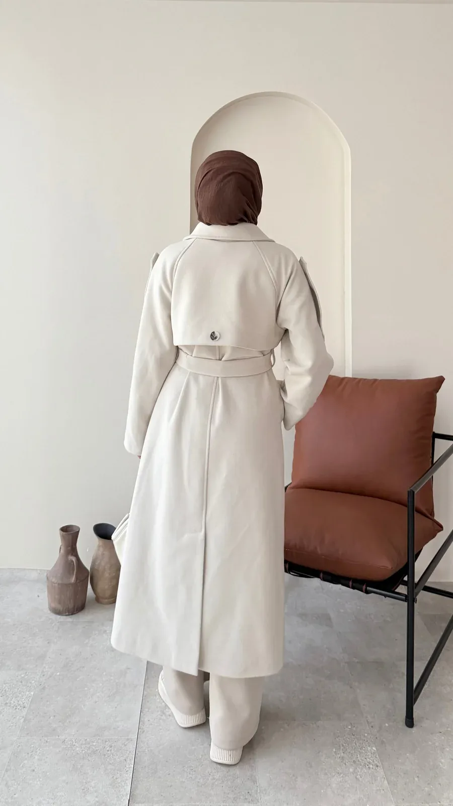 Bera Premium Kaşe Kaban – TAŞ, görsel 3