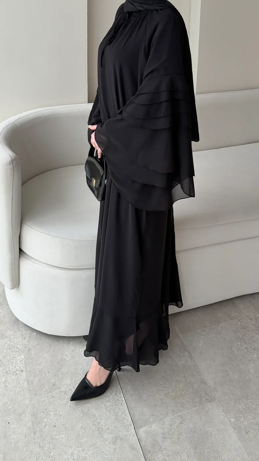 Ferih Elbise – Siyah, görsel 5