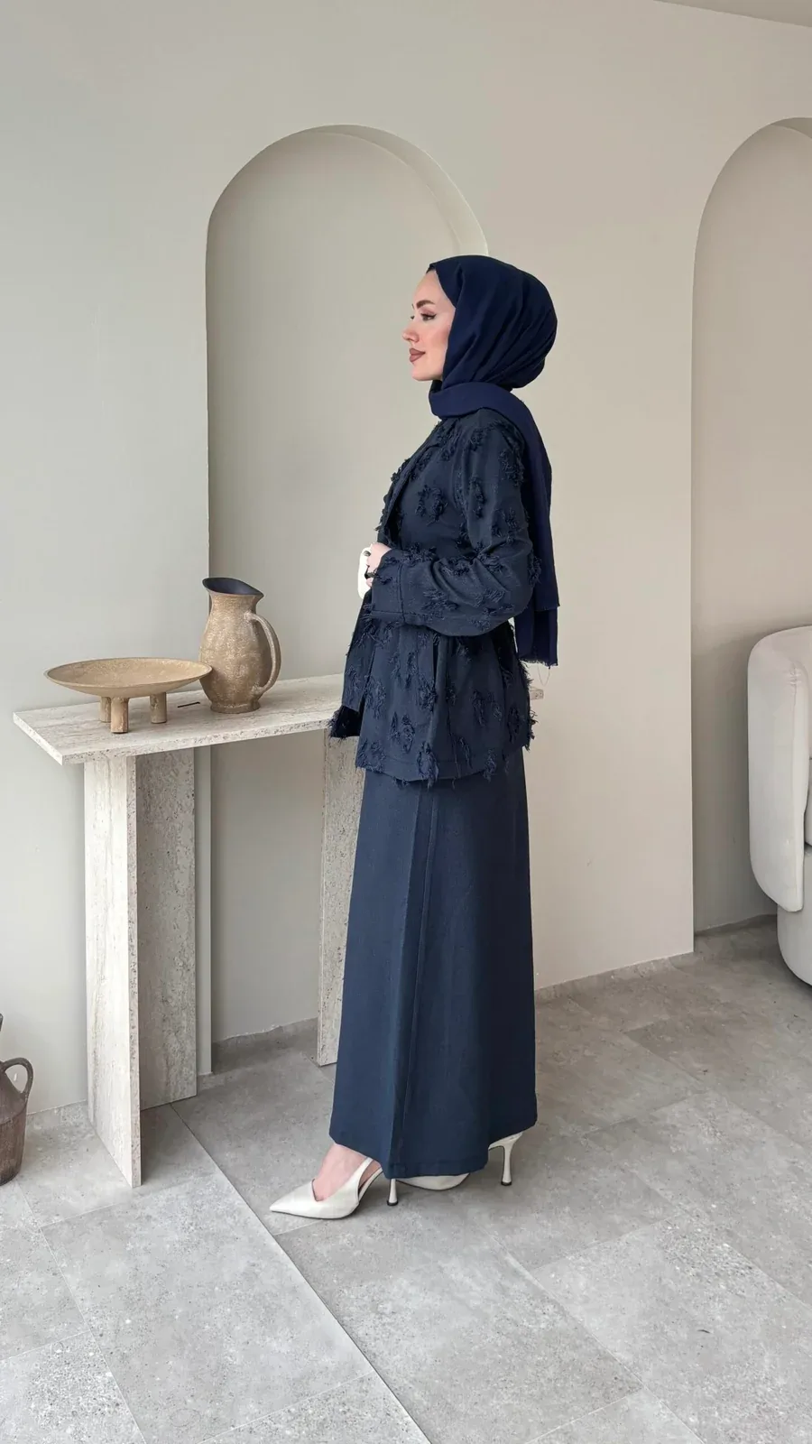Urban Kuşaklı Jileli Takım – Lacivert, görsel 5