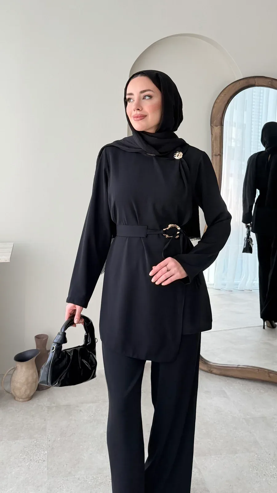 Tina Kemerli Takım – Siyah, görsel 5