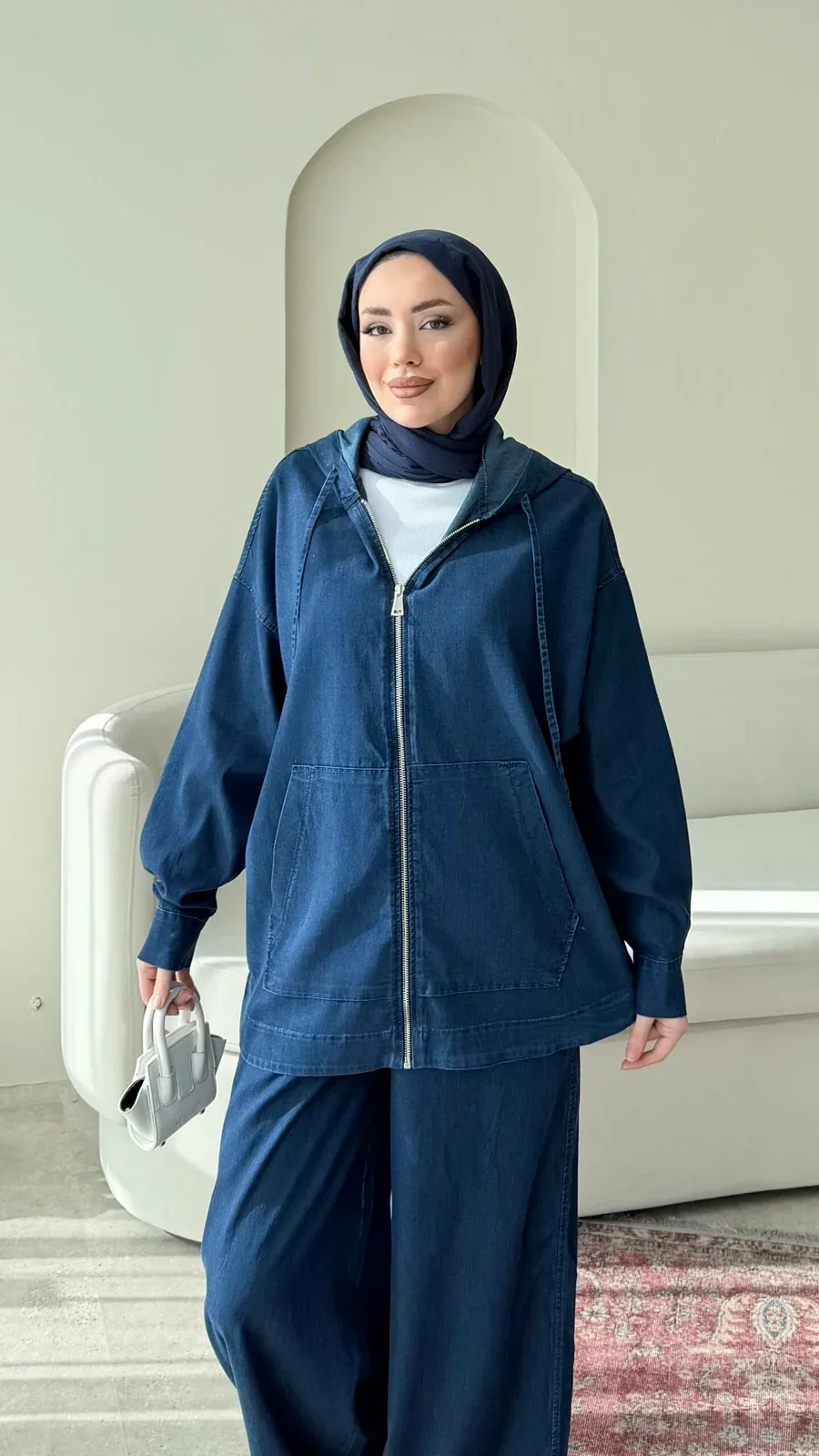 Mare Tensel Takım – Lacivert, görsel 2