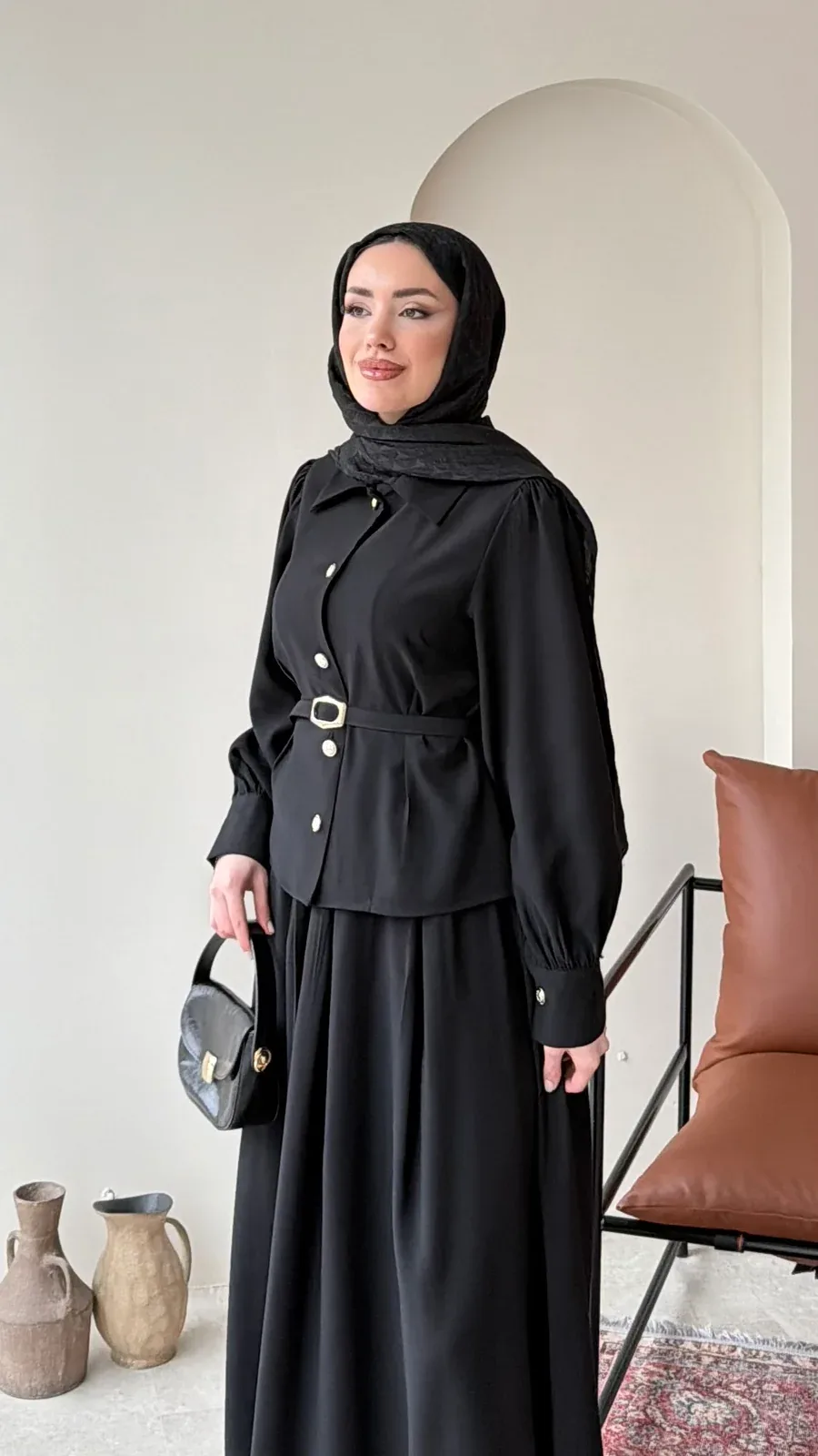 Naia Kemerli Takım – Siyah, görsel 5