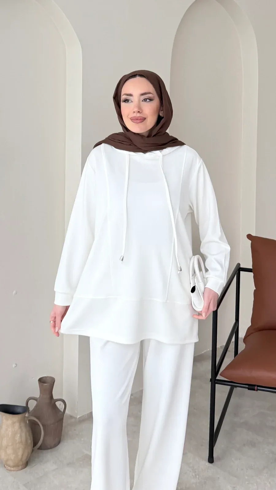 Renna Oyşo Takım – Beyaz, görsel 4