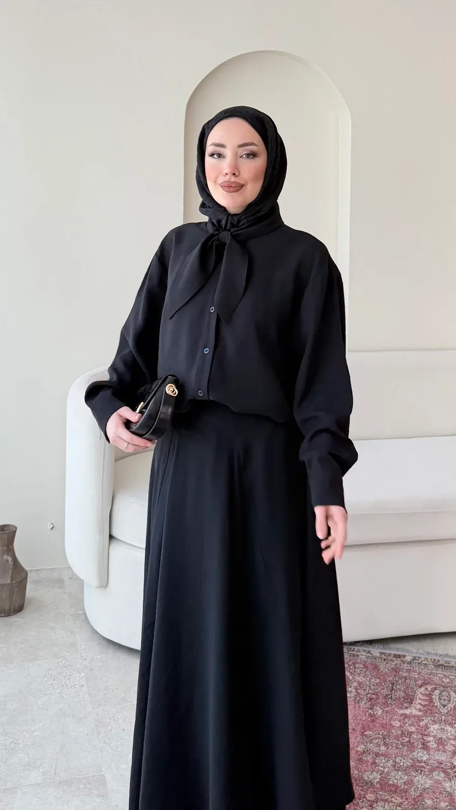 Vela Modal Takım – Siyah, görsel 6