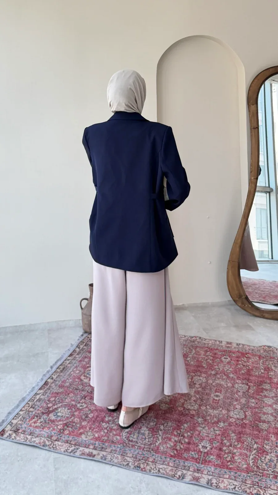 Lisa Blazer Ceket – Lacivert, görsel 4