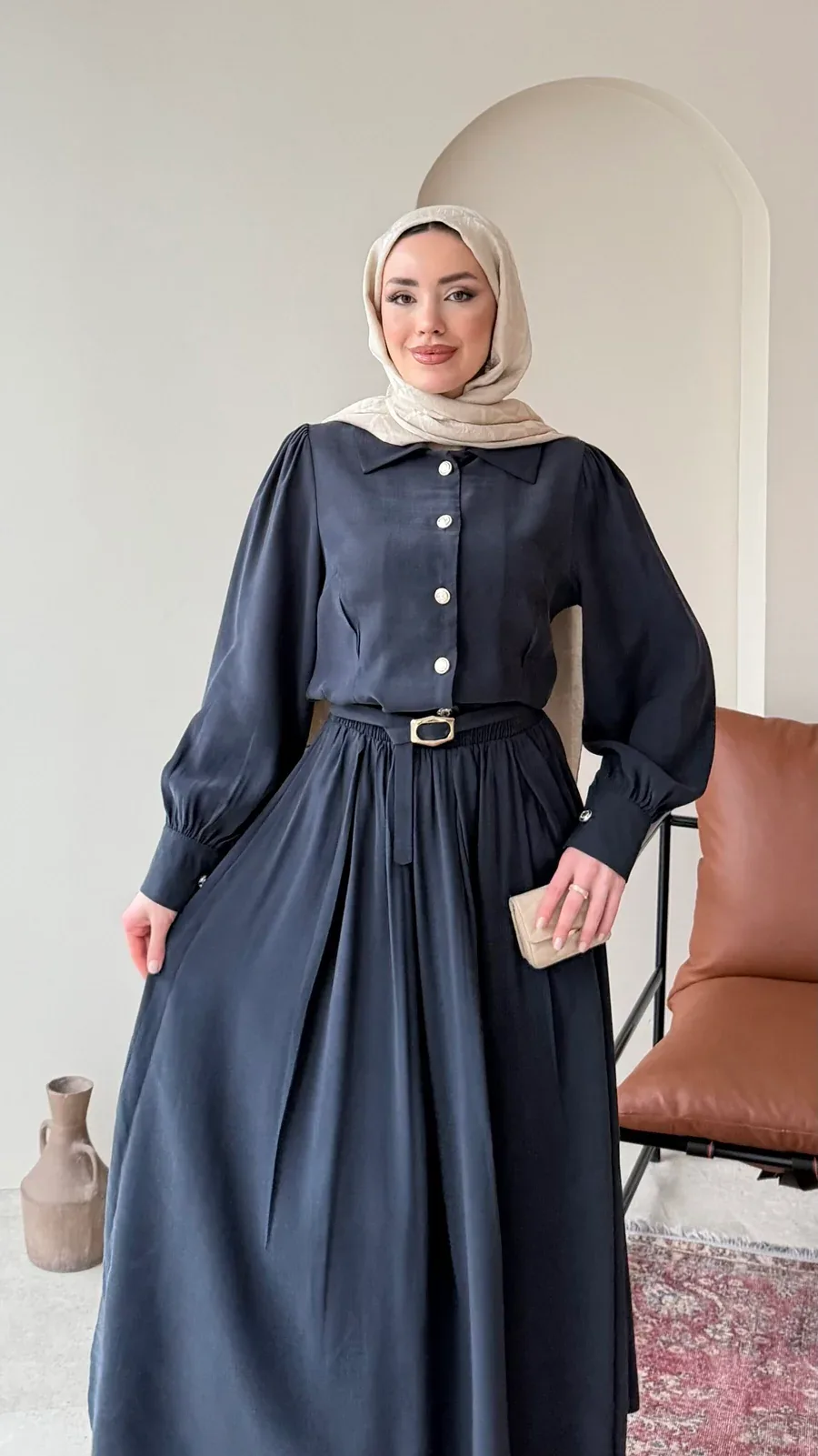Naia Kemerli Takım – Lacivert, görsel 5