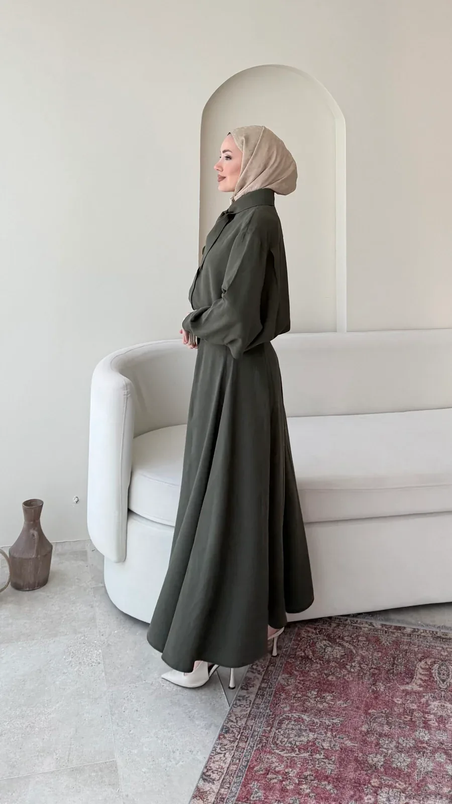 Vela Modal Takım – Haki, görsel 5