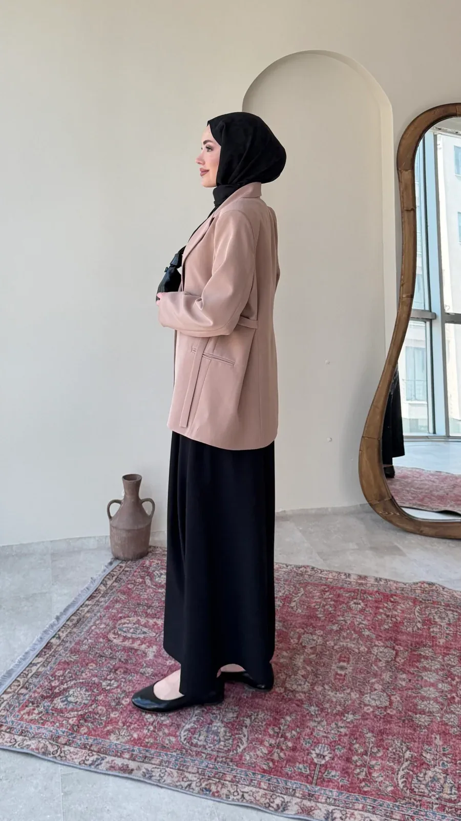Lisa Blazer Ceket – Camel, görsel 3