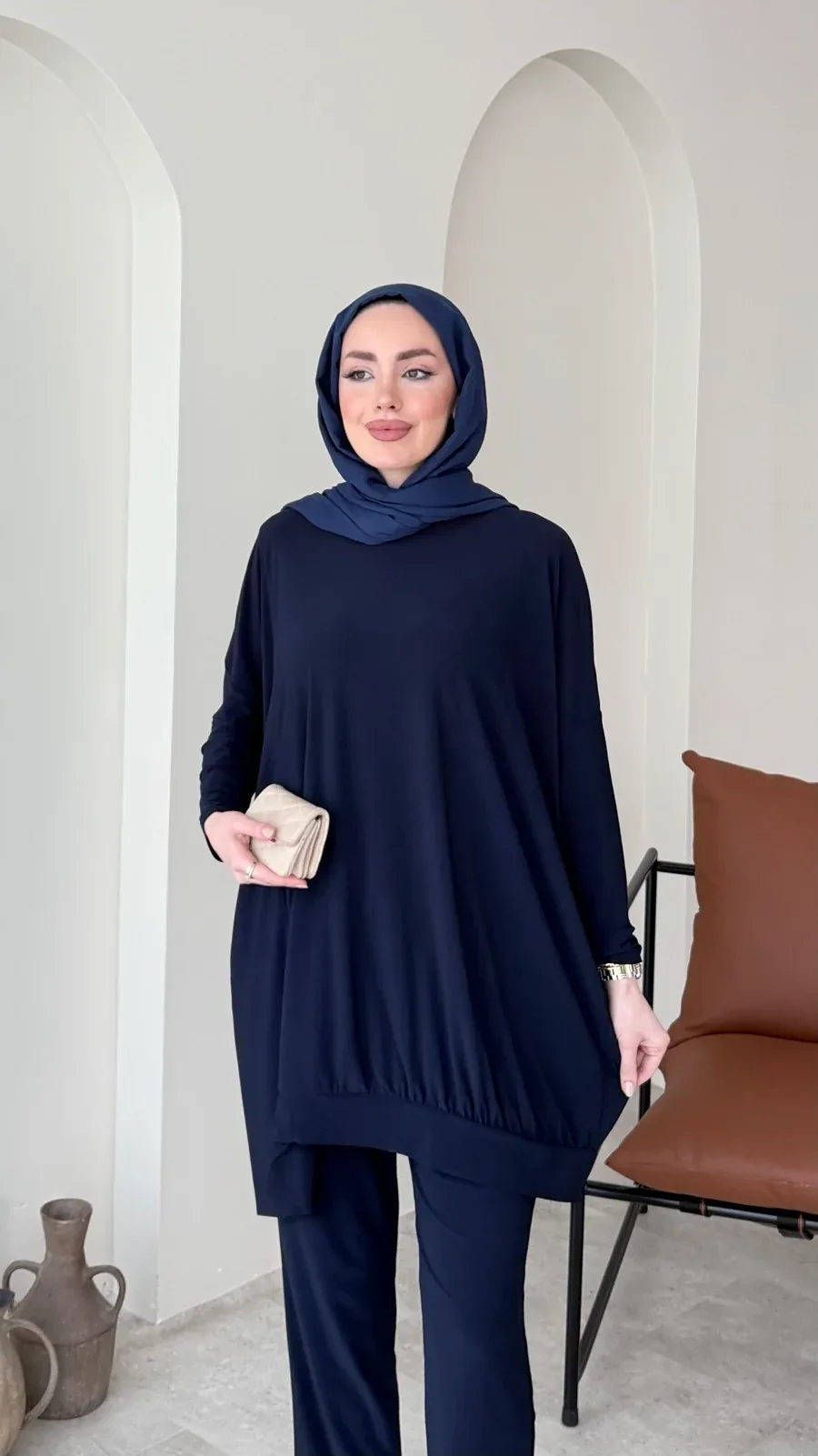 Mina Candy Takım – Lacivert, görsel 3