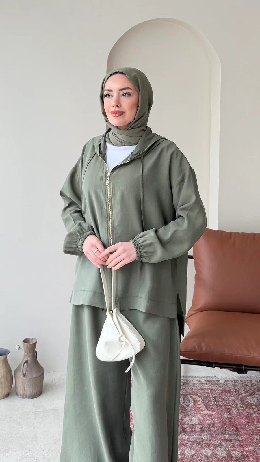 Tulya Tensel Takım – Haki, görsel 5