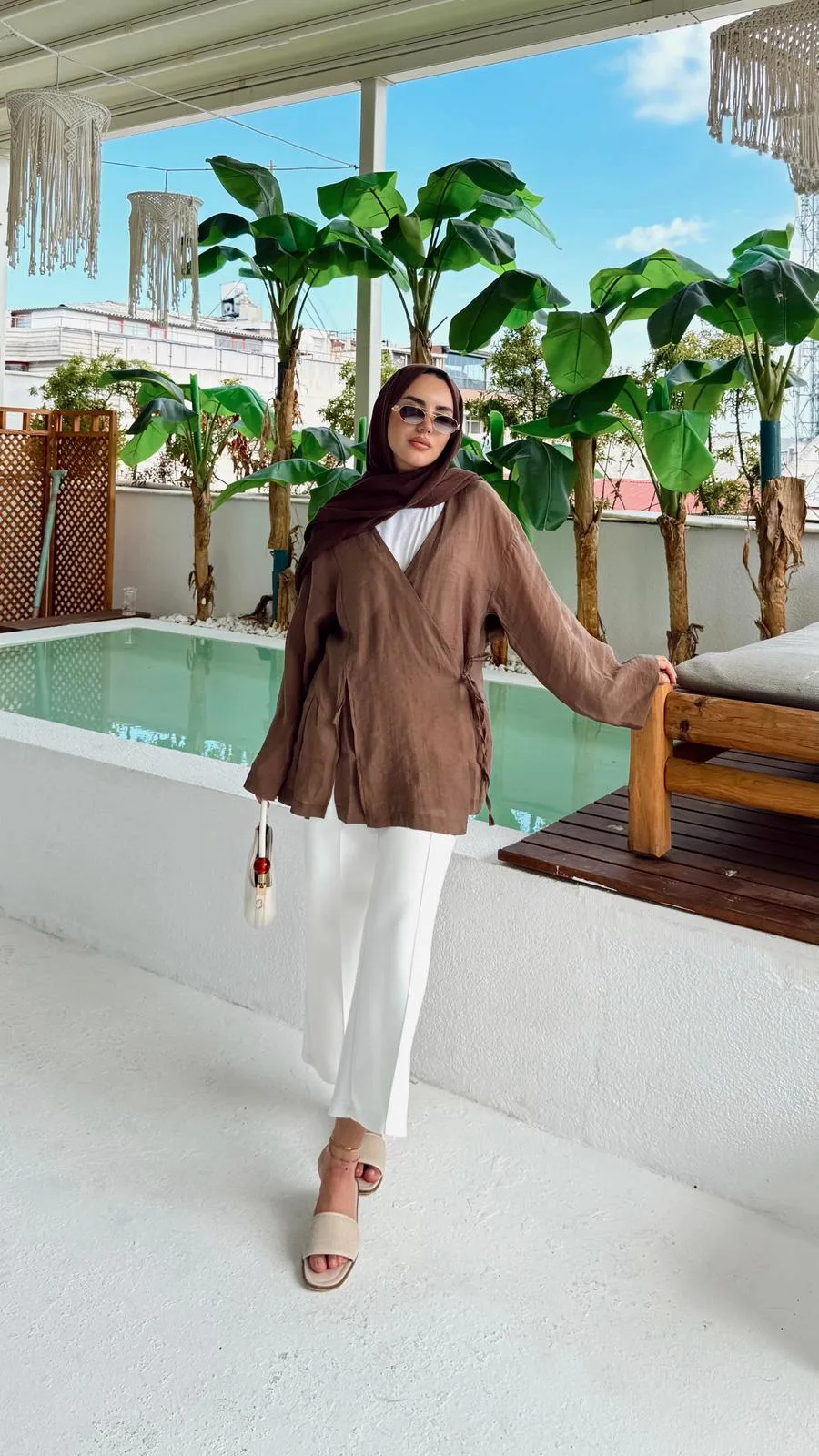 Luma Kimono – Kahverengi, görsel 3