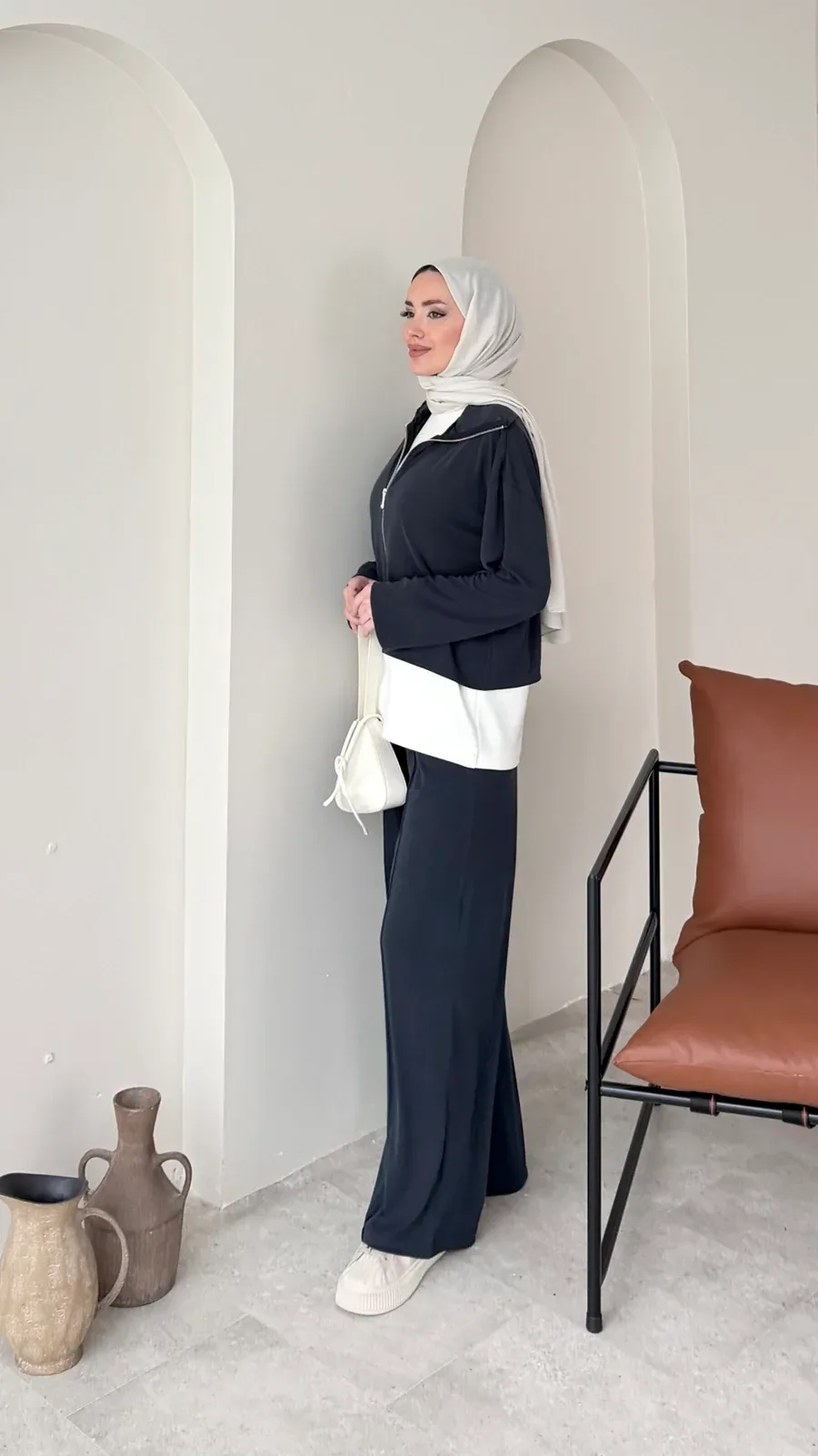 Mirle İnce Oyşo Takım – Antrasit, görsel 2