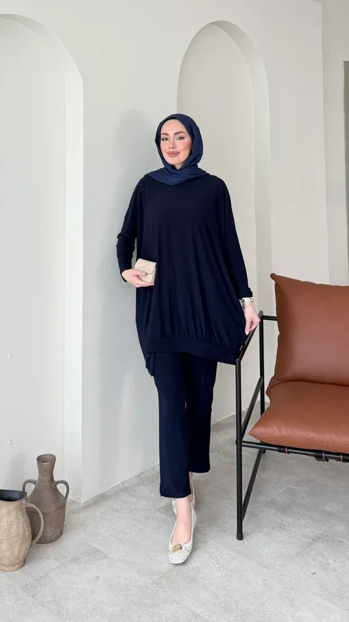 MİNA CANDY TAKIM – LACİVERT