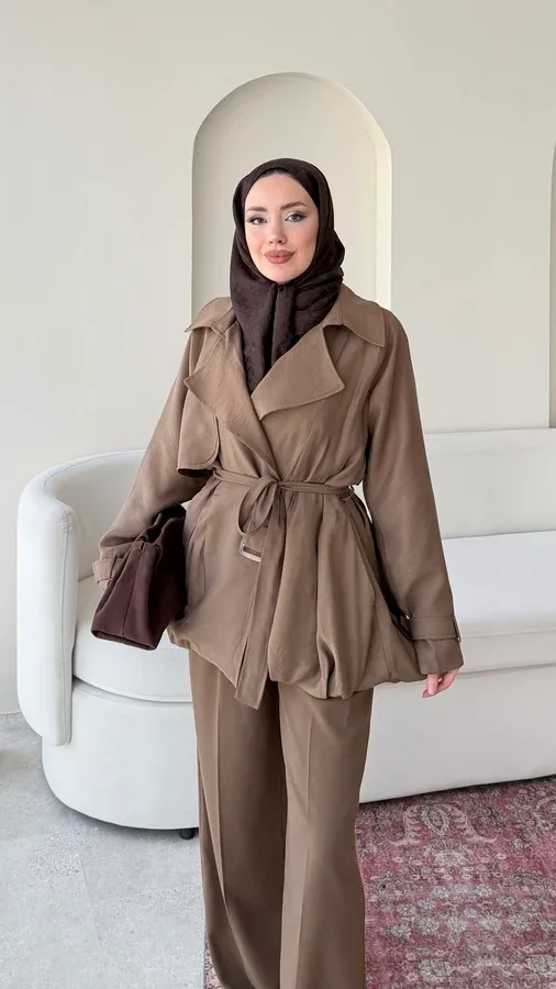 SUE MODAL TRENÇ – CAMEL
